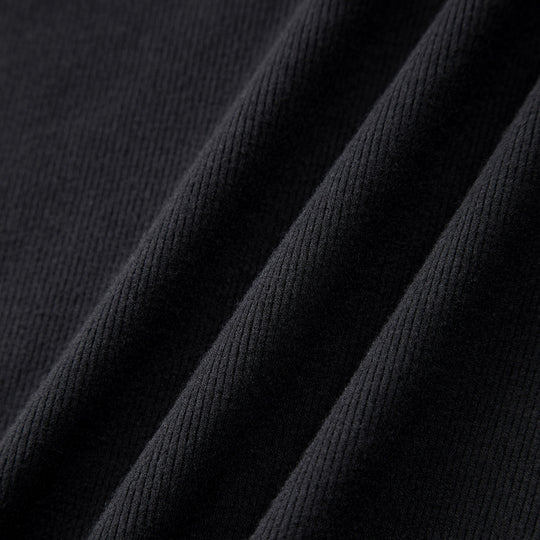 Close-up of black fabric texture